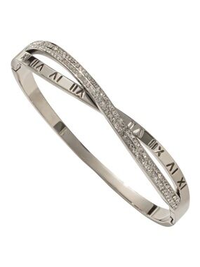 ROMAN CROSS BRACELET - SILVER